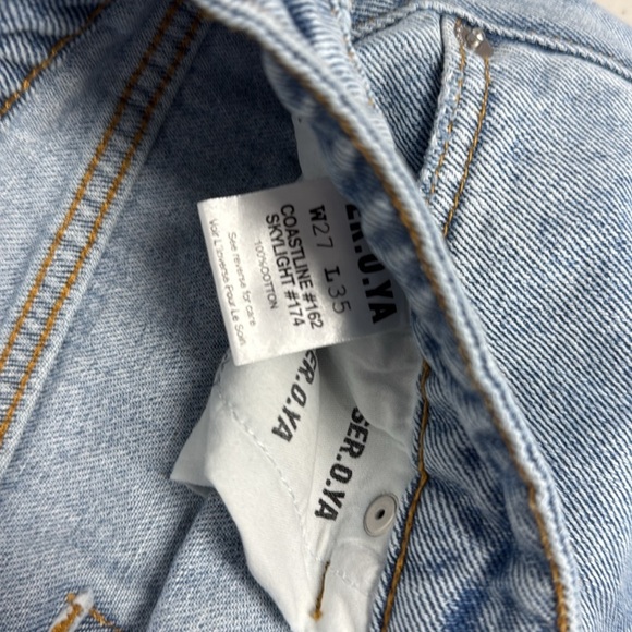 SER.O.YA Torel wide leg jean distressed 27 - Picture 11 of 15